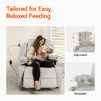 Nursery Chair，Baby nursing recliner🔥
