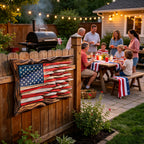 Handcrafted 3D Wooden American Flag Wall Decor⭐🏆