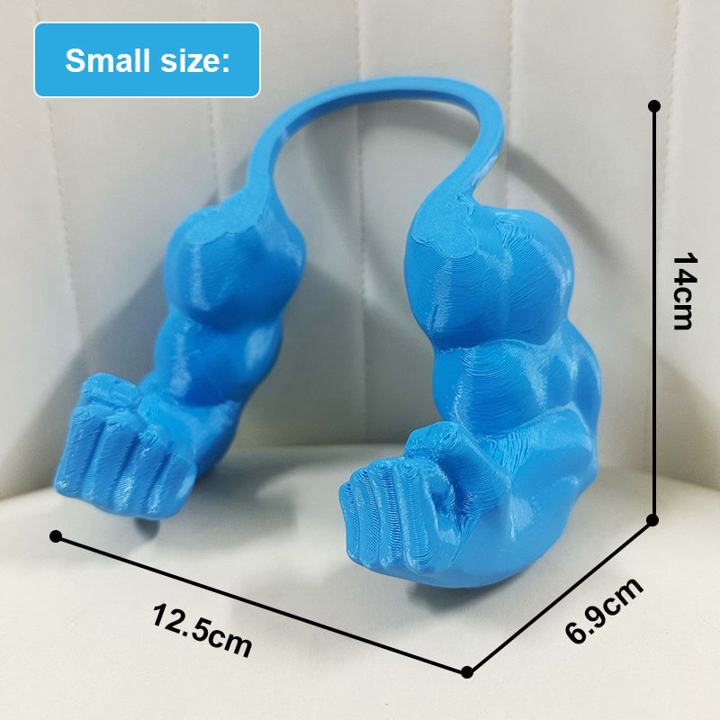 💪 3D Printed Hulk Arms Pet Cosplay Props with Halter Neck🏆