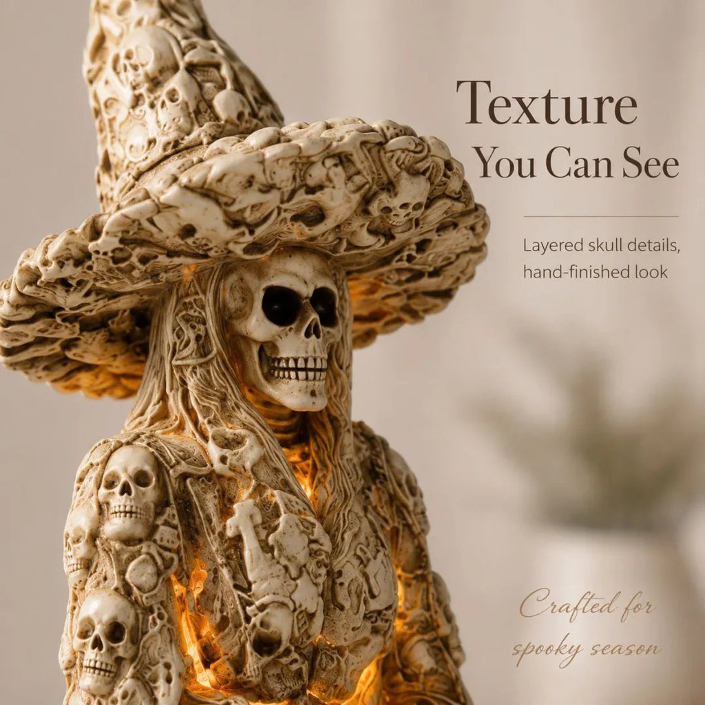 🔥HOT SALE 49% OFF✨Skeleton Witch Ornament🏆