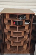🥾Rotating shoe cabinet|  360° Rotating Shoe Cabinet & 50+ Pairs Storage🥿🏆