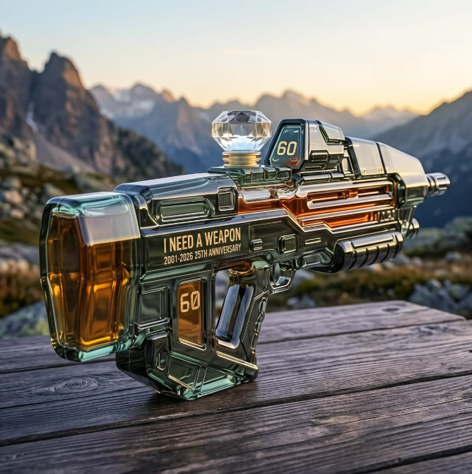 🔫NEW Halo I Need a Weapon 2001–2026 25th Anniversary Bottle🏆