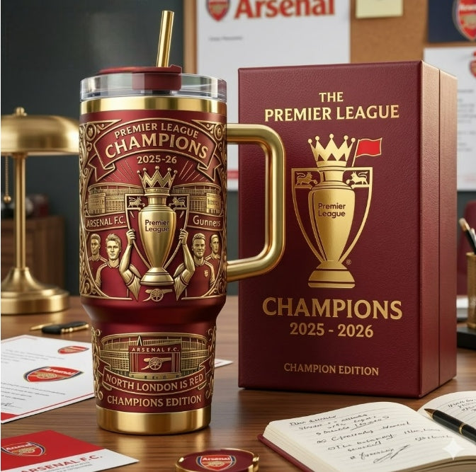 🔴 Arsenal 2026 EPL Champions Tumbler🏆
