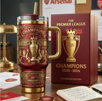 🔴 Arsenal 2026 EPL Champions Tumbler🏆