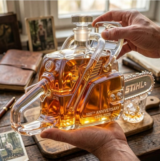 🔧STIHL 100th Anniversary Whiskey Bottle🏆