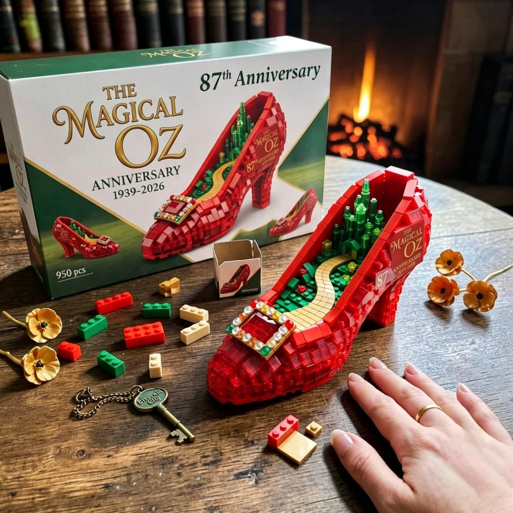 The Wizard of Oz 87th Anniversary 1939-2026 Magical Ruby Brick Set👠🏆