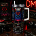 Depeche Mode Stained Glass Tumbler🌹🏆