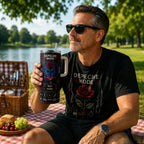 Depeche Mode Stained Glass Tumbler🌹🏆