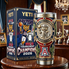 🏀🐱Arizona WildCats Big 12 tournament champion 2026 YETI Tumbler🏆
