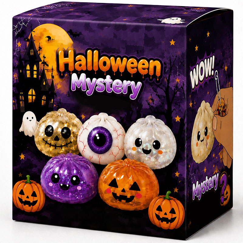 🎃 Halloween Dumpling Squeeze Squishy Toy🏆