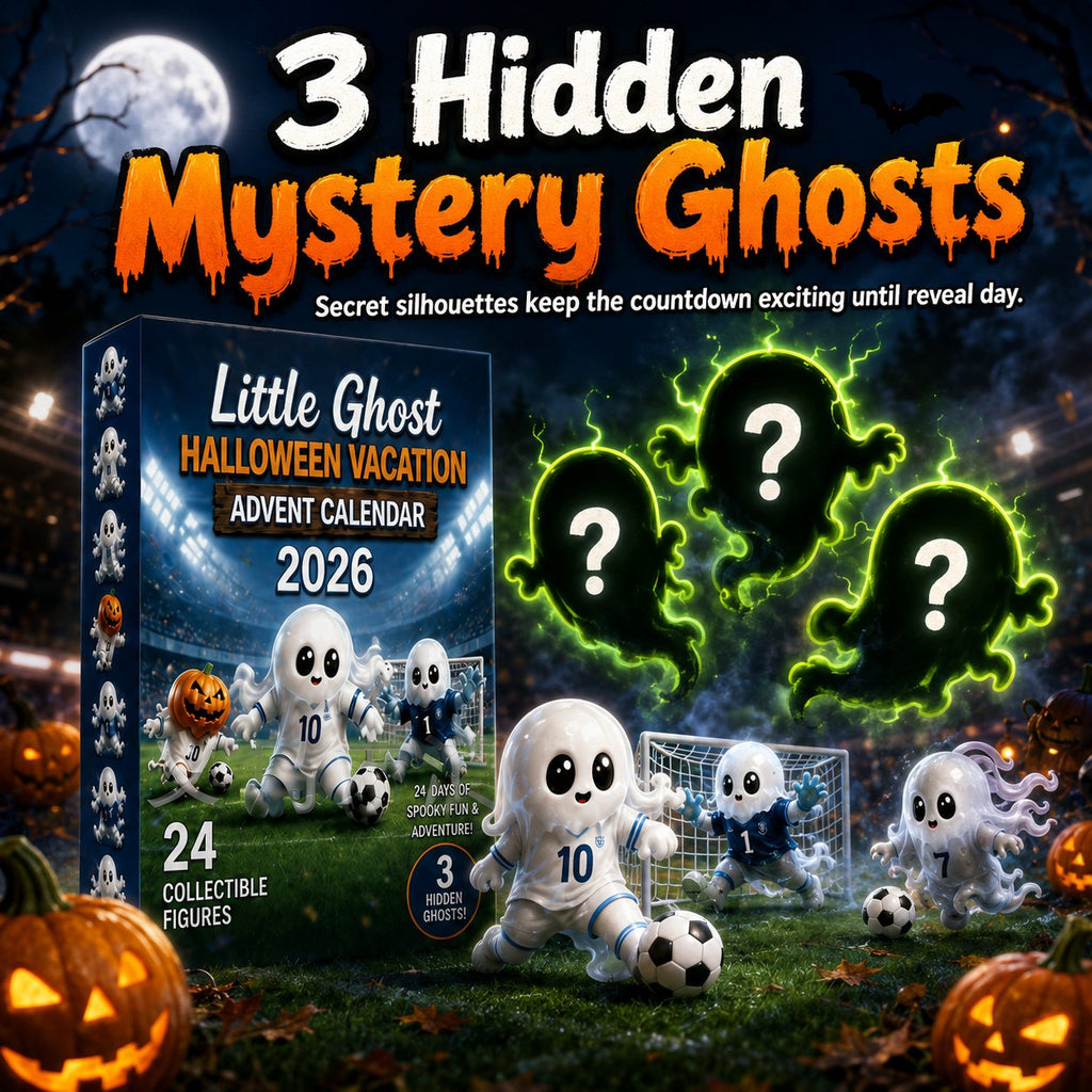🔥Last Day 49% OFF - 👻⚽Little Ghost Soccer Halloween Advent Calendar 2026🏆
