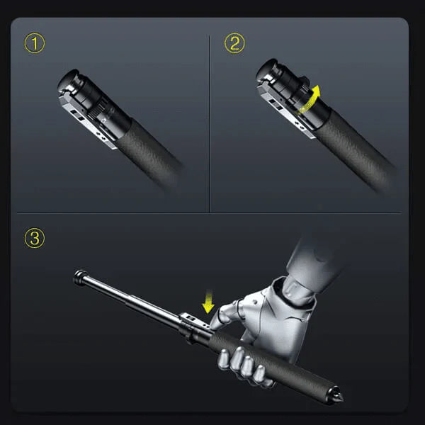 Enhanced Automatic Retractable Self-Defense Stick💋