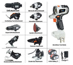 🔥10 in 1🔥  20V Cordless Multifunctional Power Tool Kit💋