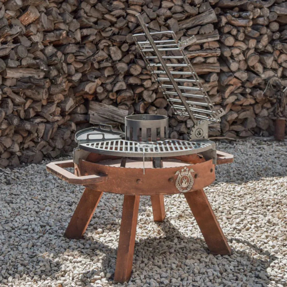 TX Petit Ram 80 Open Fire Argentine Wood and Charcoal Grill💋