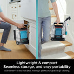 🌬️Portable Carpet, Upholstery & Area Rug Cleaner with Pet Mess Tool, Stain & Odor Remover, Perfect for Car Interiors, Includes 3 Cleaning Tools & Cleaning Solution, White🏆