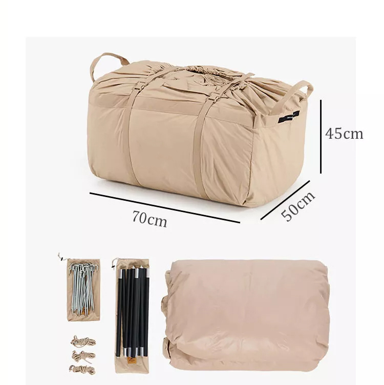 🎉⚡🏠Hot Sale⚡Waterproof Light Weight Oxford Cloth Automatic Inflatable Tent With Camping Equipment☀️🏆