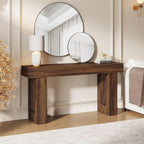 63-Inch Long Console Table, Wooden Rectangular Sofa Table Behind The Couch, Farmhouse Entryway Table for Entrance, Hallway, Living Room🏆