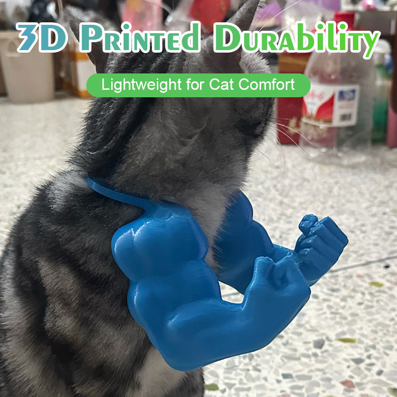 💪 3D Printed Hulk Arms Pet Cosplay Props with Halter Neck🏆