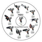 🔥10 in 1🔥  20V Cordless Multifunctional Power Tool Kit💋