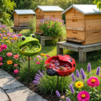 🐝 Cute Animal Design Garden Watering Station, Outdoor Decorative Water Bowl for Bees Butterflies and Small Wildlife🐸🏆