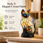 🐾 A Stained-Glass Cat Lamp That Makes Any Room Feel Magical ✨🏆