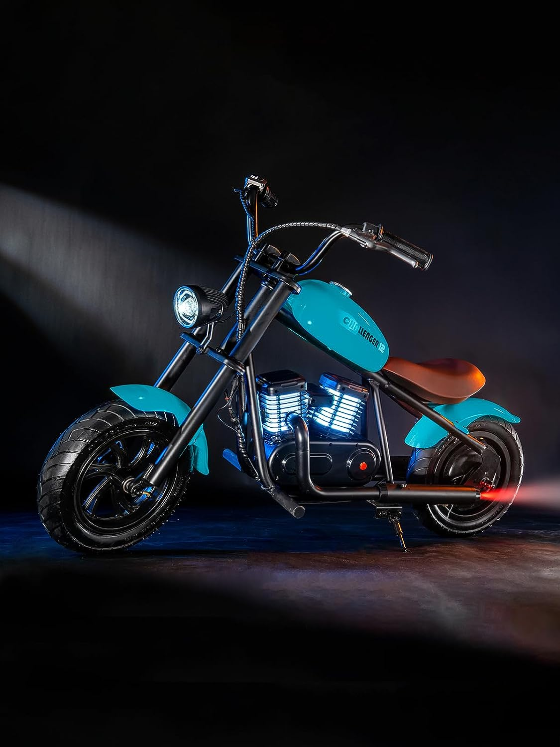 Kids Electric Motorcycle With Colorful Ambient Light💋