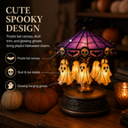 👻🎃Halloween Ghost Carousel Table Lamp🏆