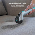 🌬️Portable Carpet, Upholstery & Area Rug Cleaner with Pet Mess Tool, Stain & Odor Remover, Perfect for Car Interiors, Includes 3 Cleaning Tools & Cleaning Solution, White🏆