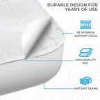 ⚡ Clearance sale🚀 Self-Inflating Air Mattress with Frame | Elevated Comfort Bed 🛏️🏆