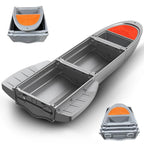Detachable 5-Person Fishing Boat – Made with Eco-Friendly PE🏆🏆