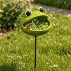 🐝 Cute Animal Design Garden Watering Station, Outdoor Decorative Water Bowl for Bees Butterflies and Small Wildlife🐸🏆