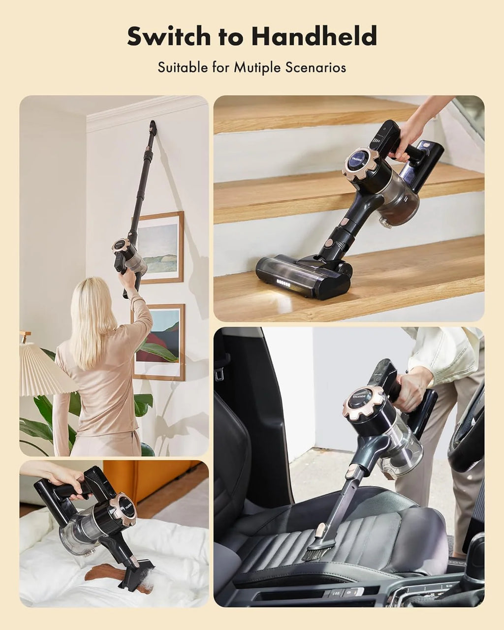 🧹 Airtidy GlideMax Cordless Stick Vacuum Cleaner🏆