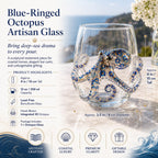 🎁 The Perfect Beach House Gift🌊3D Ocean Animal Artisan Glassware Collection🏆