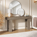 63-Inch Long Console Table, Wooden Rectangular Sofa Table Behind The Couch, Farmhouse Entryway Table for Entrance, Hallway, Living Room🏆