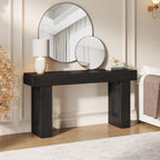 63-Inch Long Console Table, Wooden Rectangular Sofa Table Behind The Couch, Farmhouse Entryway Table for Entrance, Hallway, Living Room🏆
