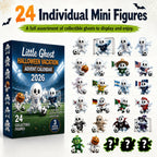 🔥Last Day 49% OFF - 👻⚽Little Ghost Soccer Halloween Advent Calendar 2026🏆