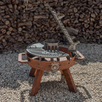 TX Petit Ram 80 Open Fire Argentine Wood and Charcoal Grill💋