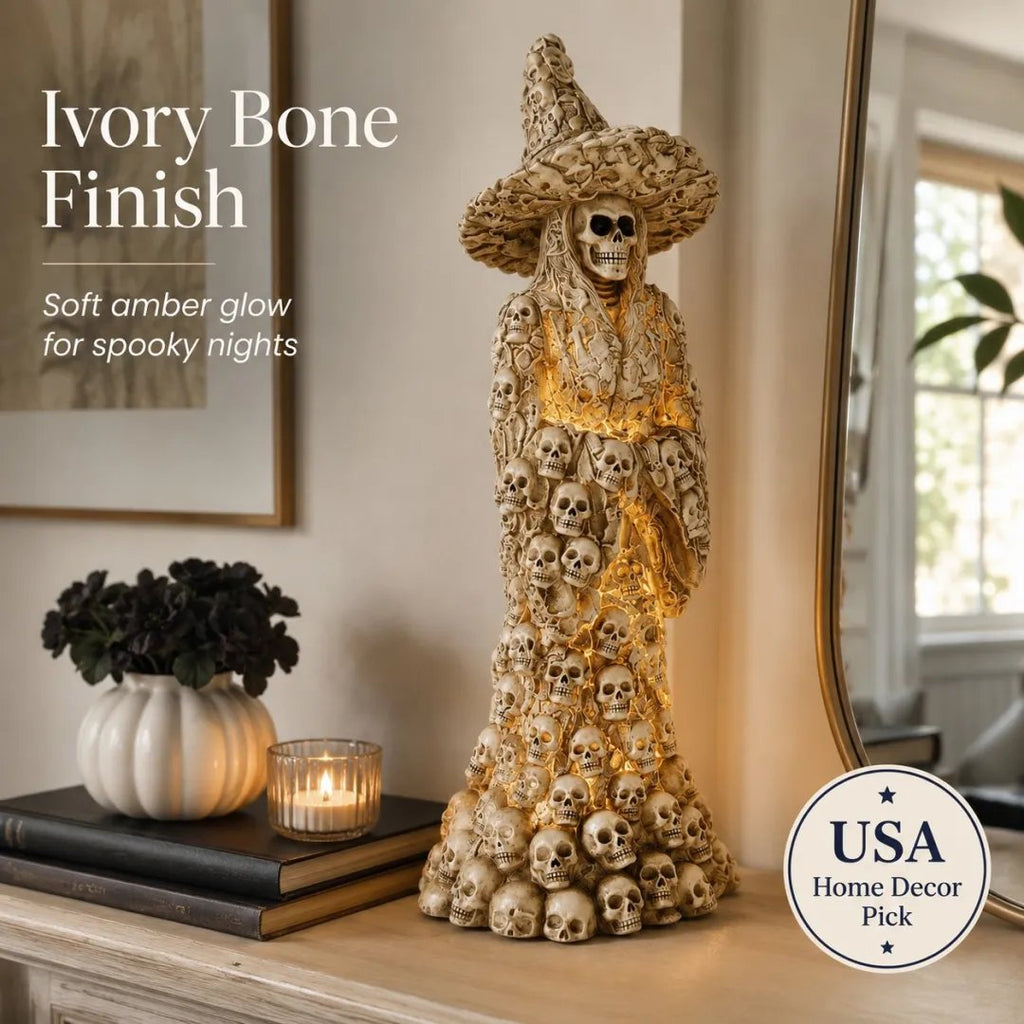 🔥HOT SALE 49% OFF✨Skeleton Witch Ornament🏆