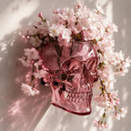 Gothic Skull Wall Vase 💀🌸 – Hangable & Tabletop Freestanding🏆