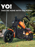 Kids Electric Motorcycle With Colorful Ambient Light💋