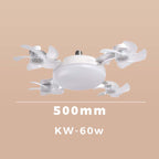 🌪️💡2-in-1 Socket Ceiling Fan with LED Light | No-Wiring Remote Fan 🏆