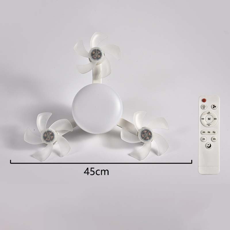 🌪️💡2-in-1 Socket Ceiling Fan with LED Light | No-Wiring Remote Fan 🏆
